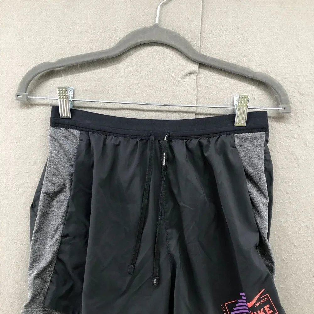 Nike Running Shorts Womens‎ S Gray Lined Active 4.5